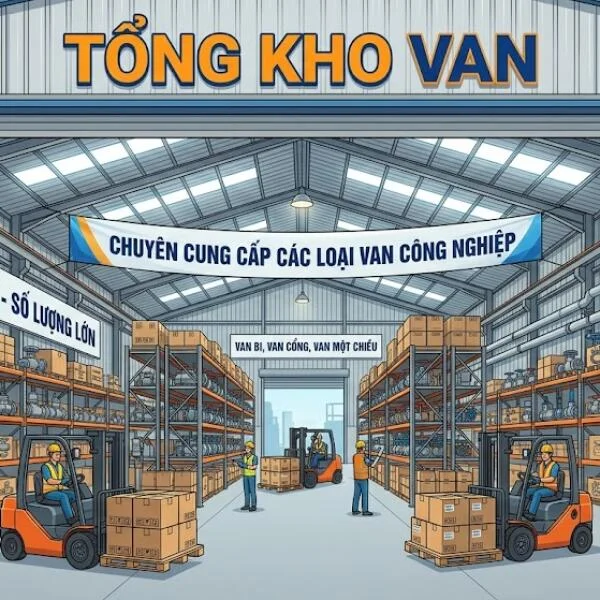 Tổng kho van chính hãng, đa dạng chủng loại cho mọi công trình