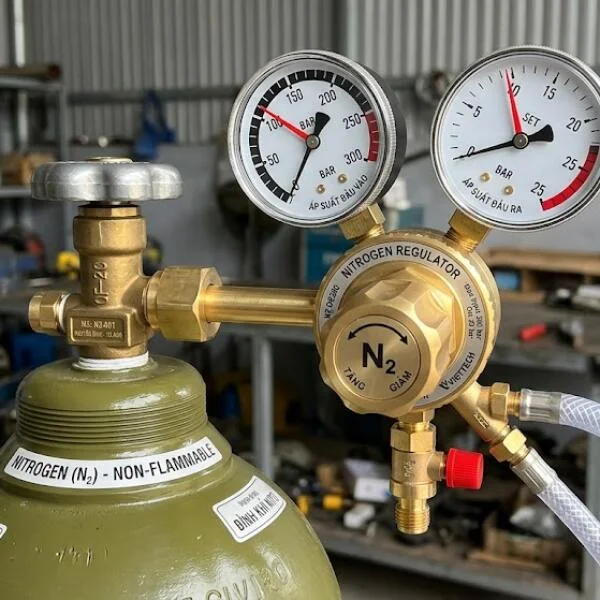 Van giảm áp nitơ chính hãng cho hệ thống khí nén và công nghiệp