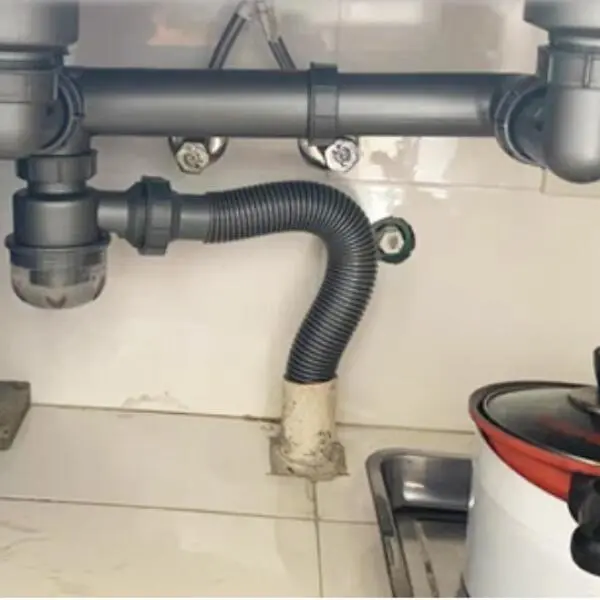Bộ xi phông chậu rửa bát inox
