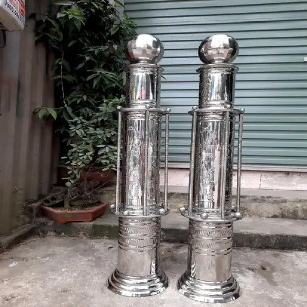 Trụ inox cầu thang