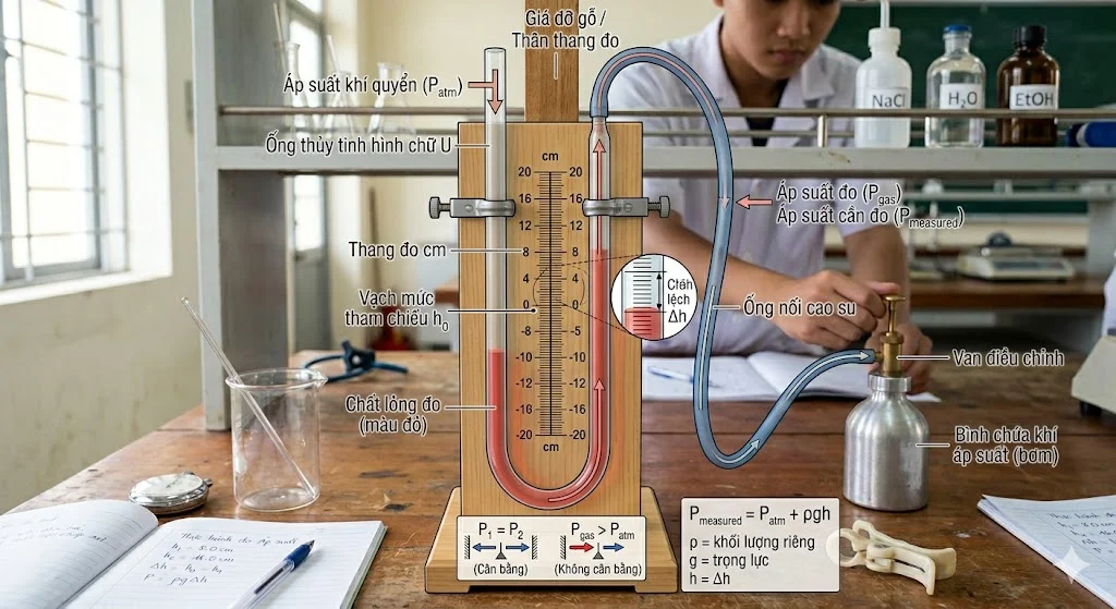 Thông số kỹ thuật cần quan tâm khi mua áp kế U