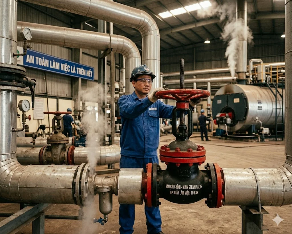 Giới thiệu và đặc điểm nổi bật của van steam chuyên dụng cho hơi